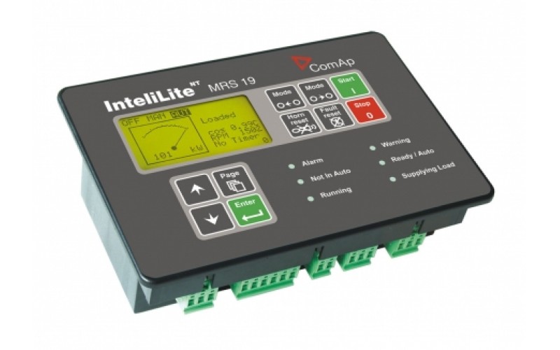 Панель управления дизельным генератором ComAp InteliLite NT MRS 19