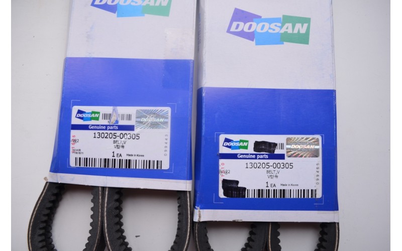 130205-00305 ремень генератора для двигателя Doosan